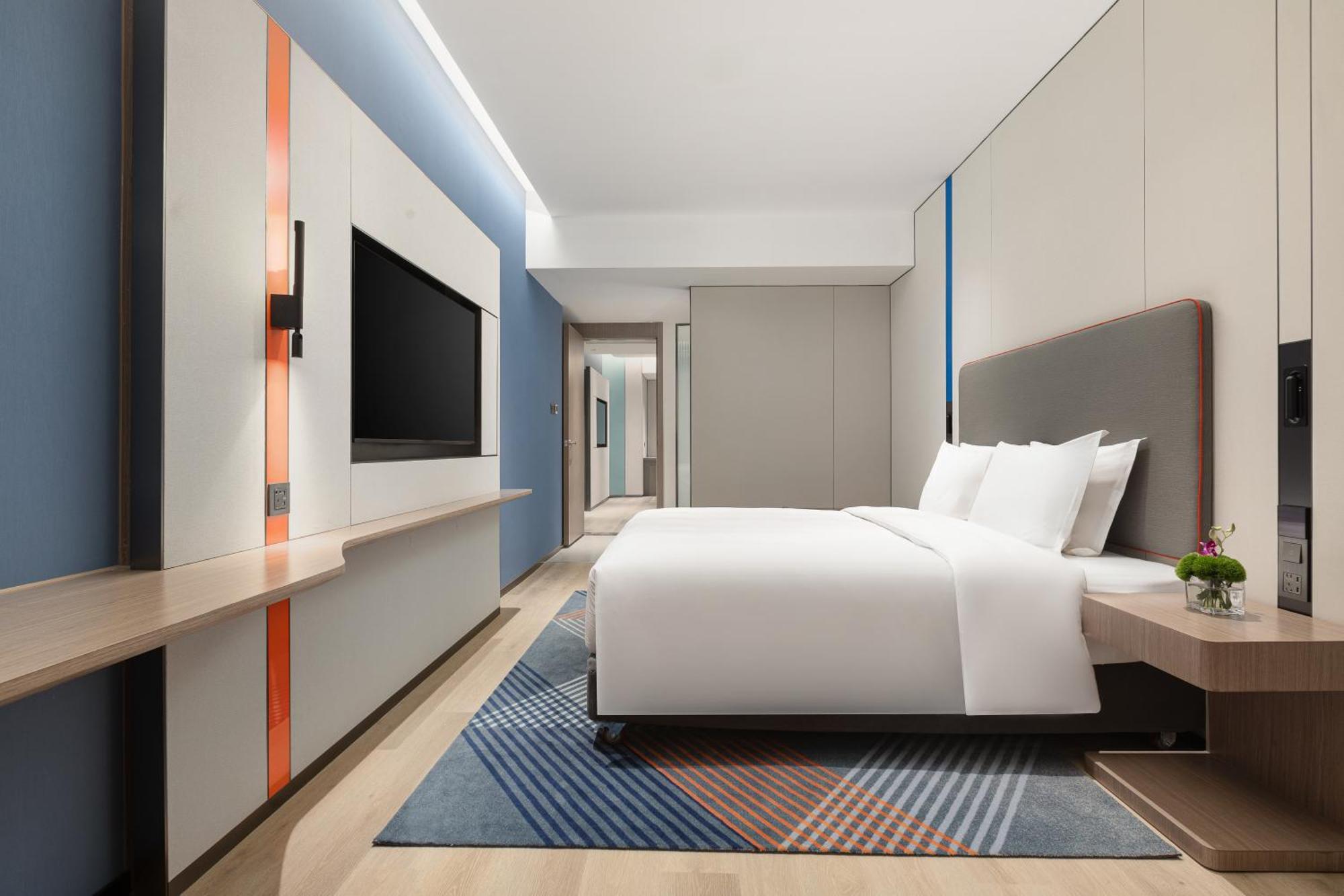 Holiday Inn Express Changfeng Park Shanghai Eksteriør billede
